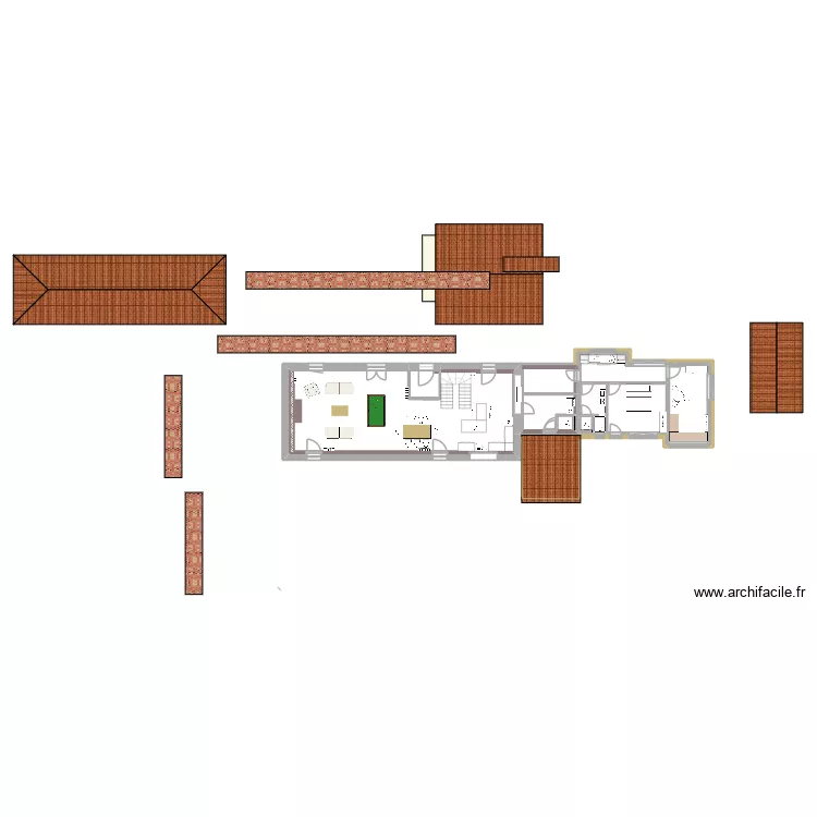 Lalandusse-Complet-1-r&eacute;vis&eacute; 2. Plan de 9 pièces et 145 m²