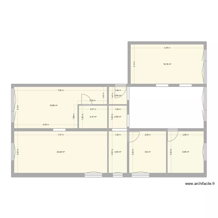 cruseilles0726. Plan de 9 et 96 m² cruseilles0726. Plan de 9 et 96 m²