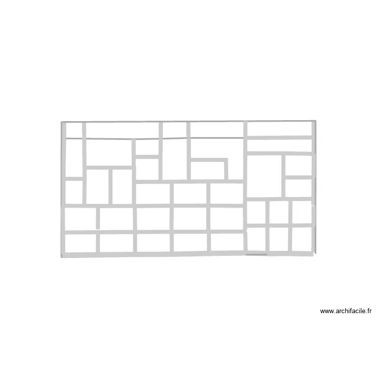 bibliotheque. Plan de 2 et 0 m² bibliotheque. Plan de 2 et 0 m²