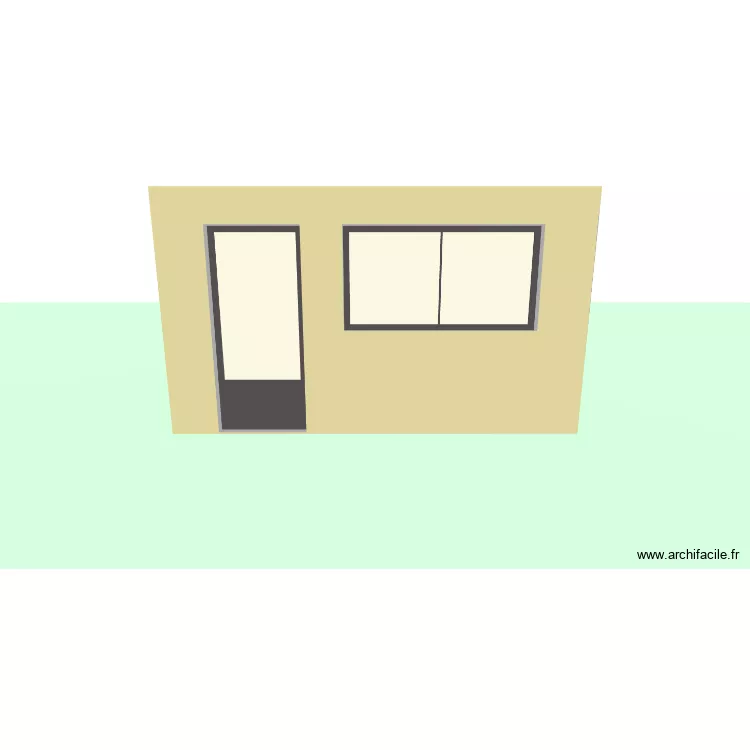 fermeture garage. Plan de 1 et 23 m² fermeture garage. Plan de 1 et 23 m²