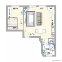 117 daremont SDB Cuisine sans mur