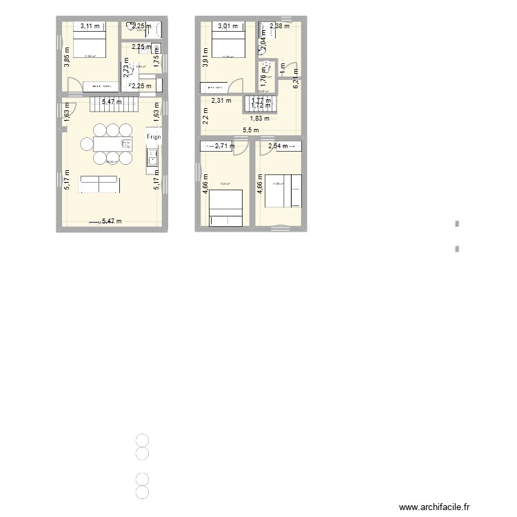 sci ADMLC. Plan de 0 pièce et 0 m2