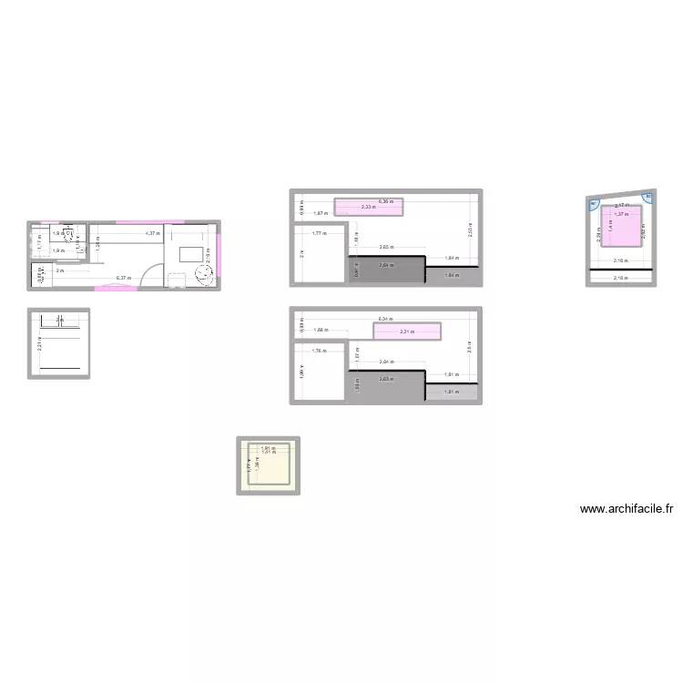 Siamsss. Plan de 18 pièces et 72 m² Siamsss. Plan de 18 pièces et 72 m²