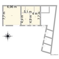 Plan de masse aménagement grange
