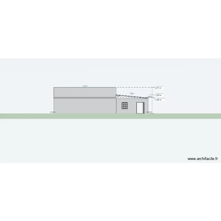 EXTENSION MAISON 2. Plan de 2 Pièces et 110 m² EXTENSION MAISON 2. Plan de 2 Pièces et 110 m²