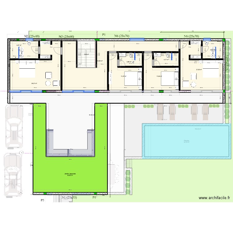 VILLA ALTEA VGP FINAL Villa 3. Plan de 29 pièces et 1422 m2