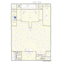 Cabaret L'aigle noir - Plans b&acirc;timent