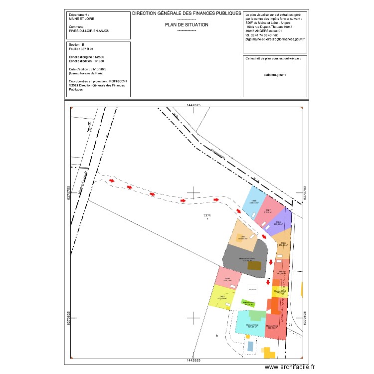 PROJET SOUCELLES. Plan de 0 pièce et 0 m2