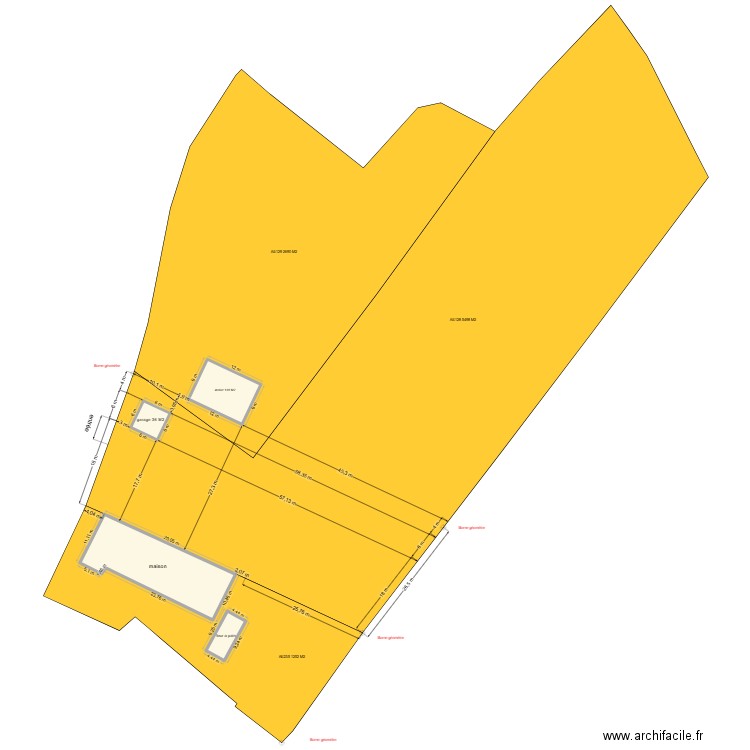 GARAGE ET ATELIER 21. Plan de 4 pièces et 448 m2