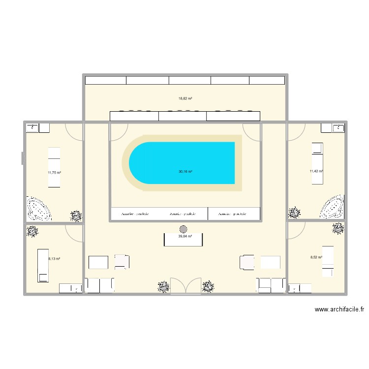 monaco. Plan de 0 pièce et 0 m2