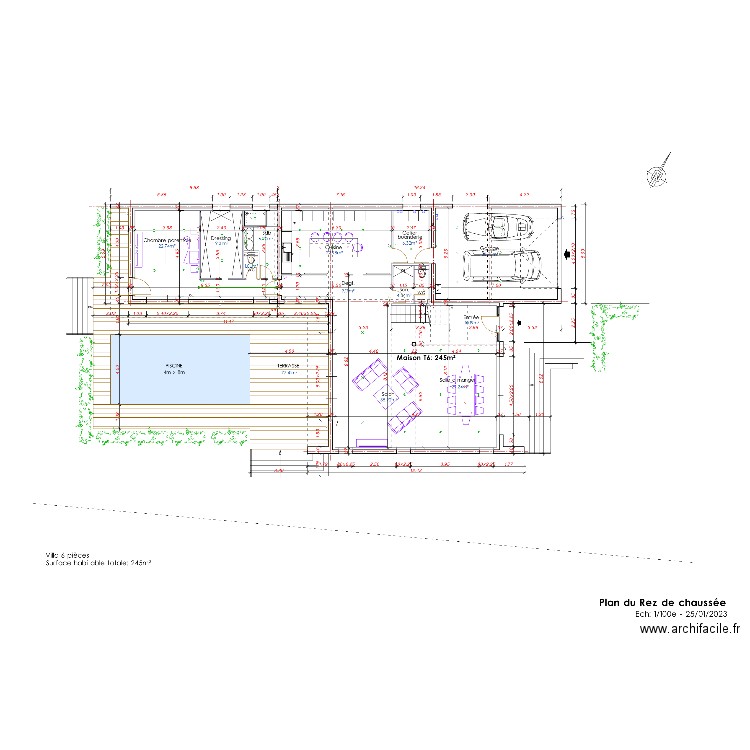 Villa Saint-Ay. Plan de 0 pièce et 0 m2