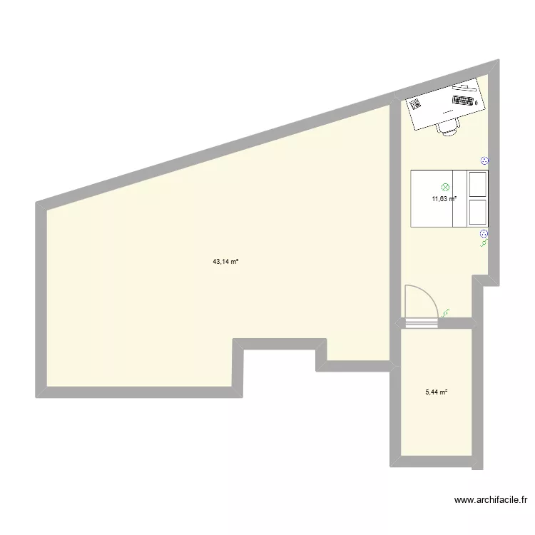 elec. Plan de 3 et 60 m² elec. Plan de 3 et 60 m²