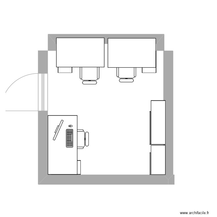 bureau2. Plan de 0 pièce et 0 m2
