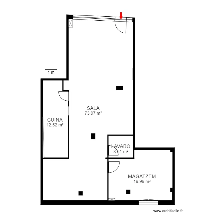AV. VERGE CANOLICH 11. LOCAL SANT JULIA. Plan de AV. VERGE CANOLICH 11. LOCAL SANT JULIA. Plan de