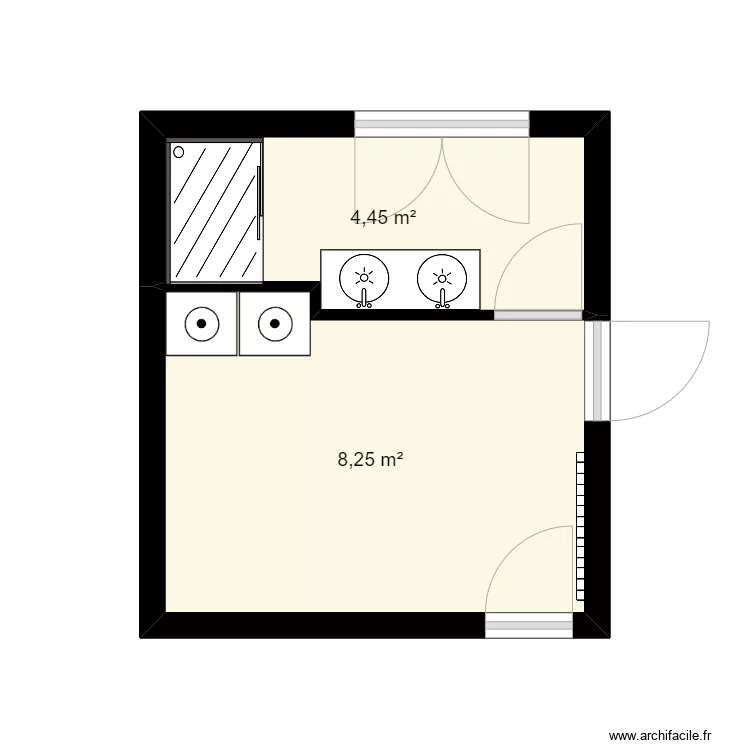 Suite parentale3. Plan de 
