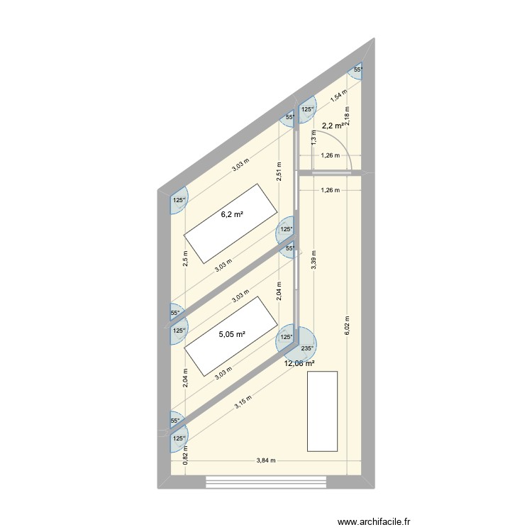 plan 2 institut. Plan de 0 pièce et 0 m2