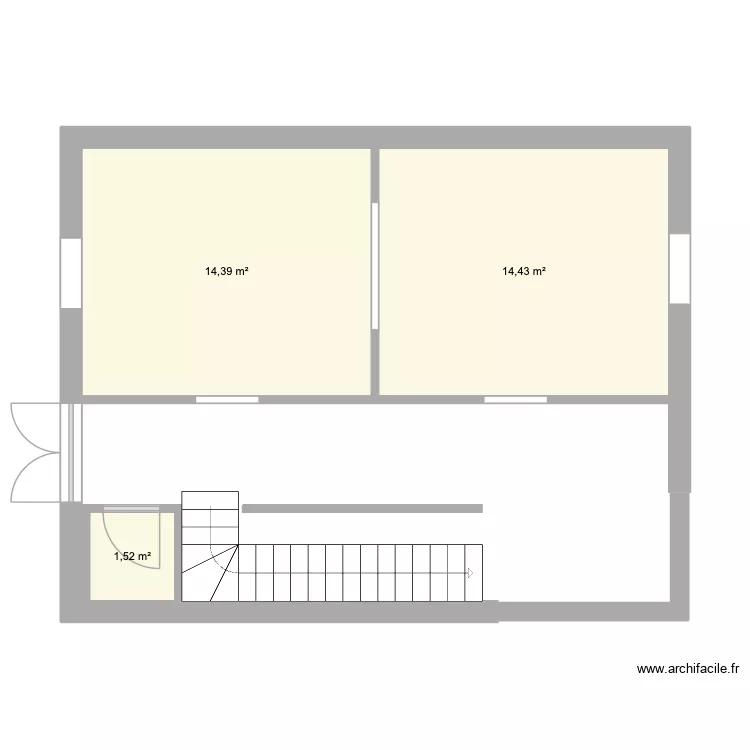 M WALLON. Plan de 3  et 30 m²