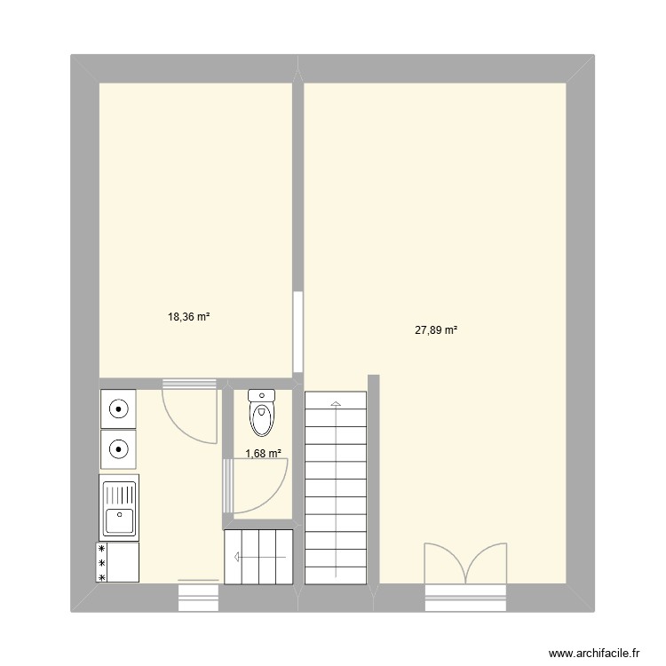 sous sol. Plan de 0 pièce et 0 m2 sous sol. Plan de 0 pièce et 0 m2