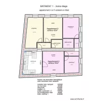 B&acirc;timent 1 2eme &eacute;tage + estimation loyer + travaux l&eacute;ger