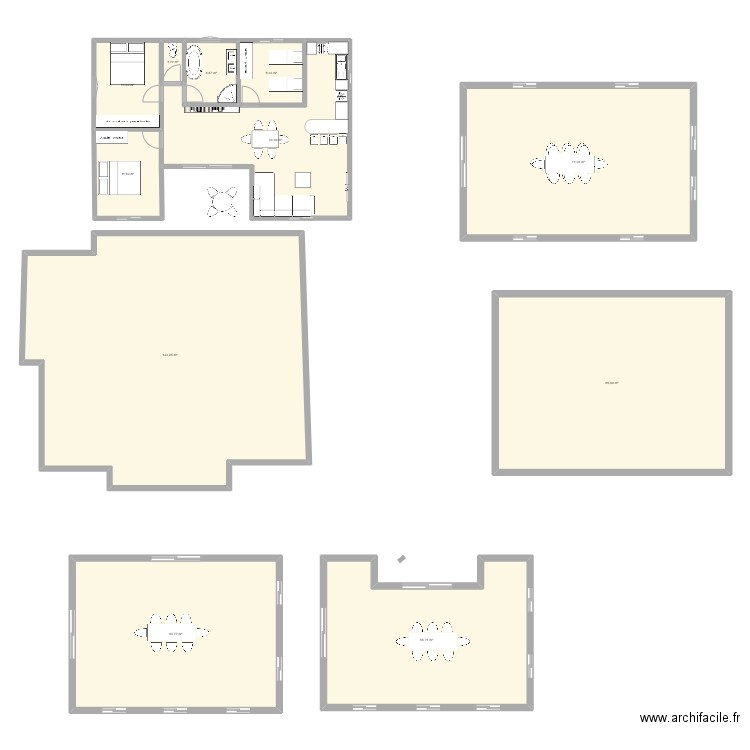 BENGALOW 3. Plan de 0 pièce et 0 m2