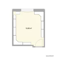 Bibliot cotée fenètrée meublée