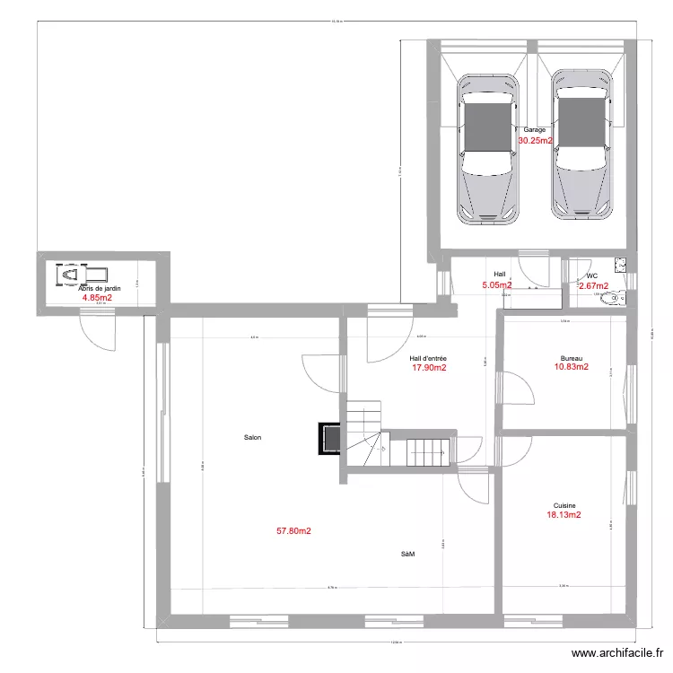 Plan d'ensembble Waterloo - RDCh. Plan de 