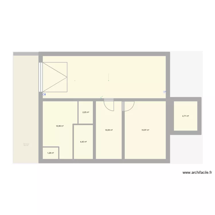 Maison Houilles - Sous-Sol. Plan de 8 et 85 m² Maison Houilles - Sous-Sol. Plan de 8 et 85 m²
