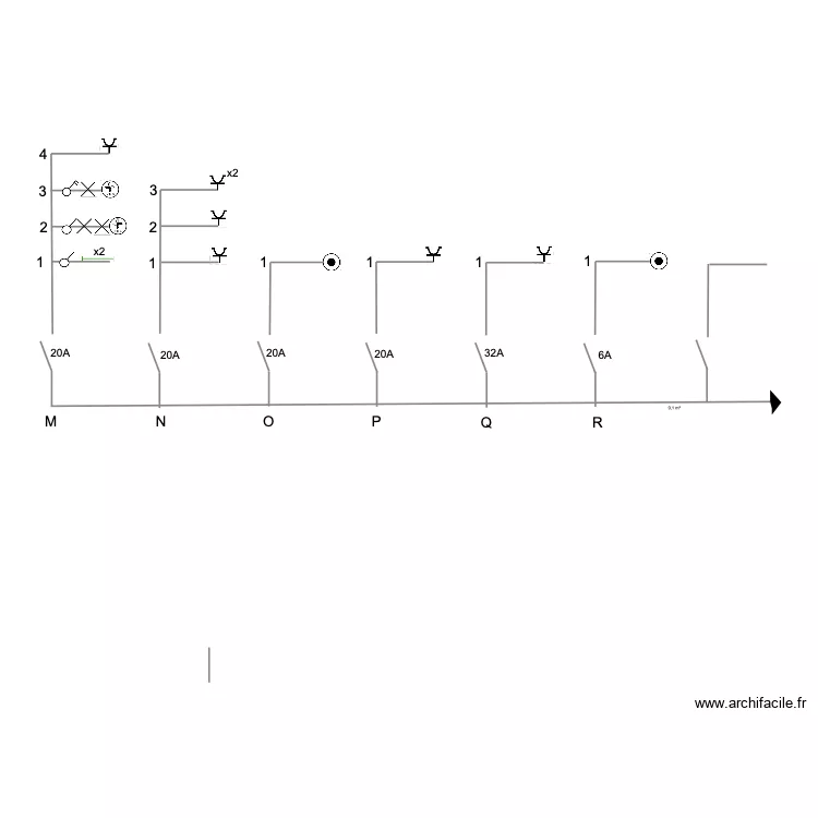 unifilaire 3. Plan de unifilaire 3. Plan de