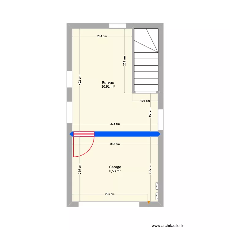 Do - Bureau. Plan de 