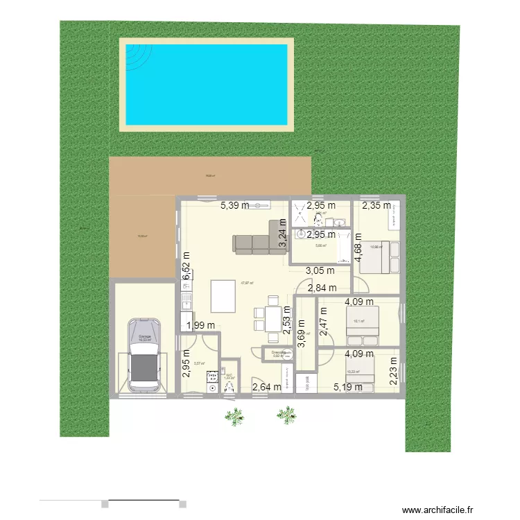 Maison des amoureux. Plan de 11 Pièces et 116 m² Maison des amoureux. Plan de 11 Pièces et 116 m²