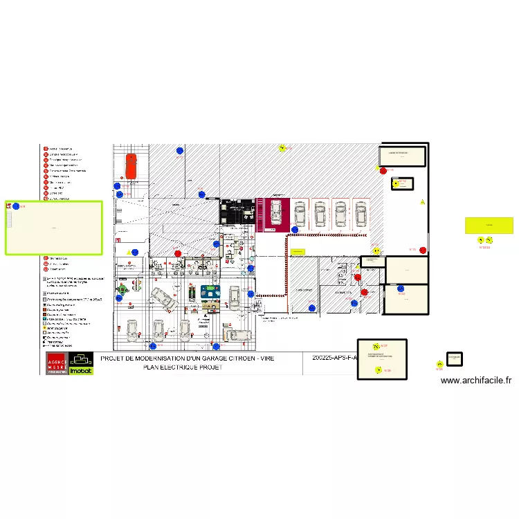 CITROEN VIRE. Plan de 