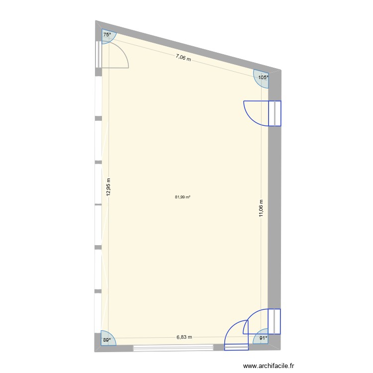 3b hugo mateo. Plan de 0 pièce et 0 m2