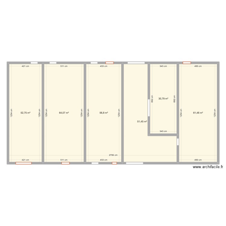 SEZERAI. Plan de 0 pièce et 0 m2