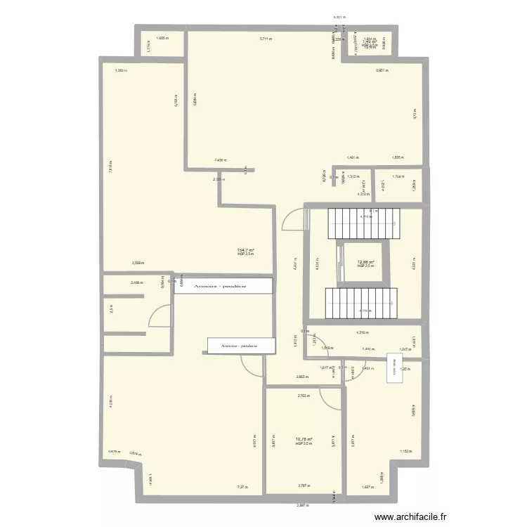 plan etage massar 1. Plan de 5 et 186 m² plan etage massar 1. Plan de 5 et 186 m²