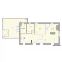 plan maison Longu&egrave;re - RDC