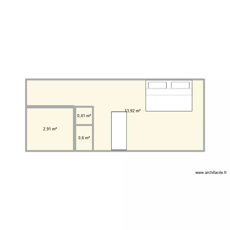 appart cauterets Lys. Plan de 