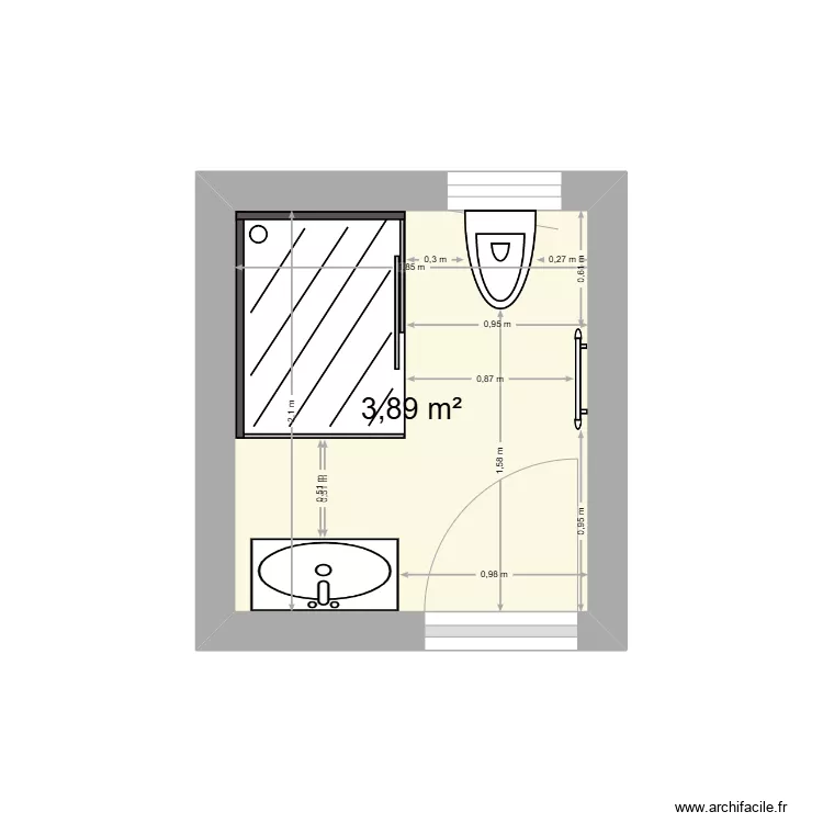 Sdb St&eacute;phanie. Plan de 