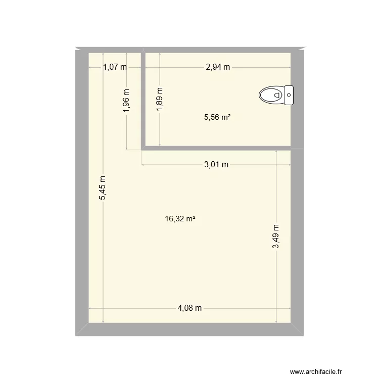 CARPENTIER Lille. Plan de 2 et 22 m² CARPENTIER Lille. Plan de 2 et 22 m²