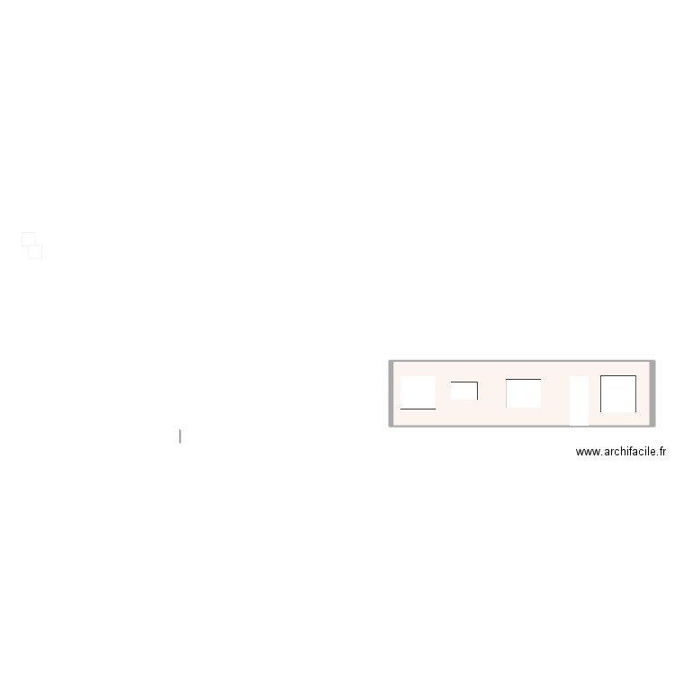 DP4 FACADE. Plan de 1 pièce et 34 m2