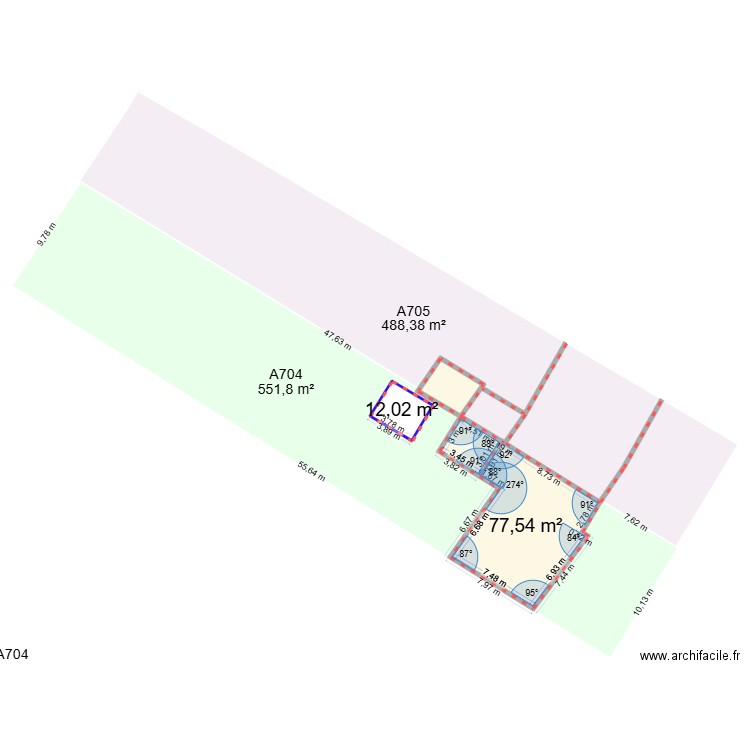 apres 1. Plan de 4 pièces et 111 m2