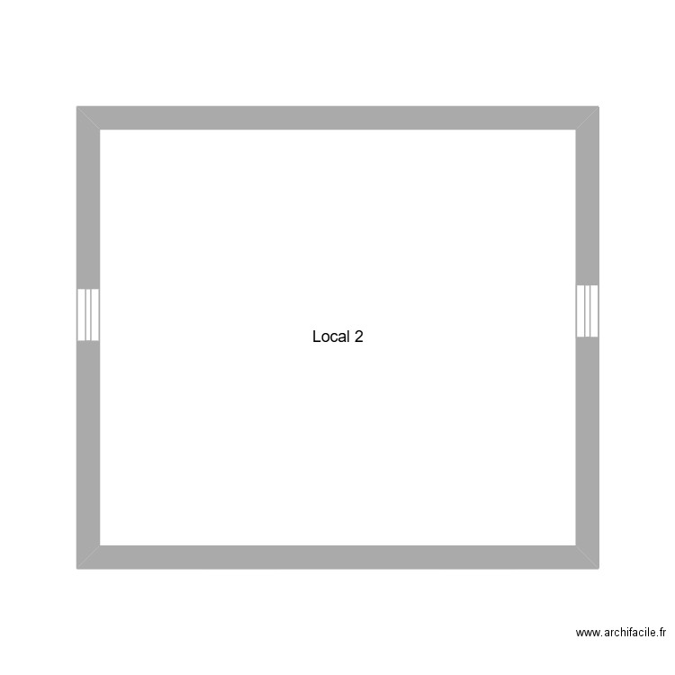 Maison 4 neuville en ferrain. Plan de 2 pièces et 52 m2