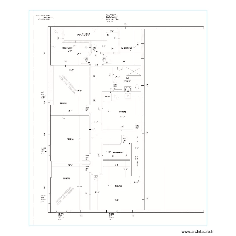 Chambly 2 &eacute;tage. Plan de 