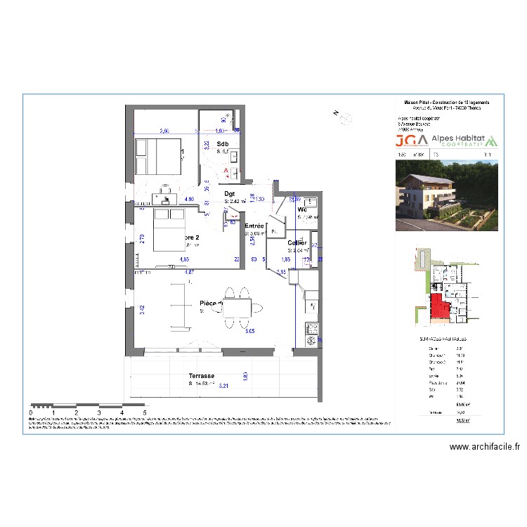 nonore 3. Plan de 0 pièce et 0 m2