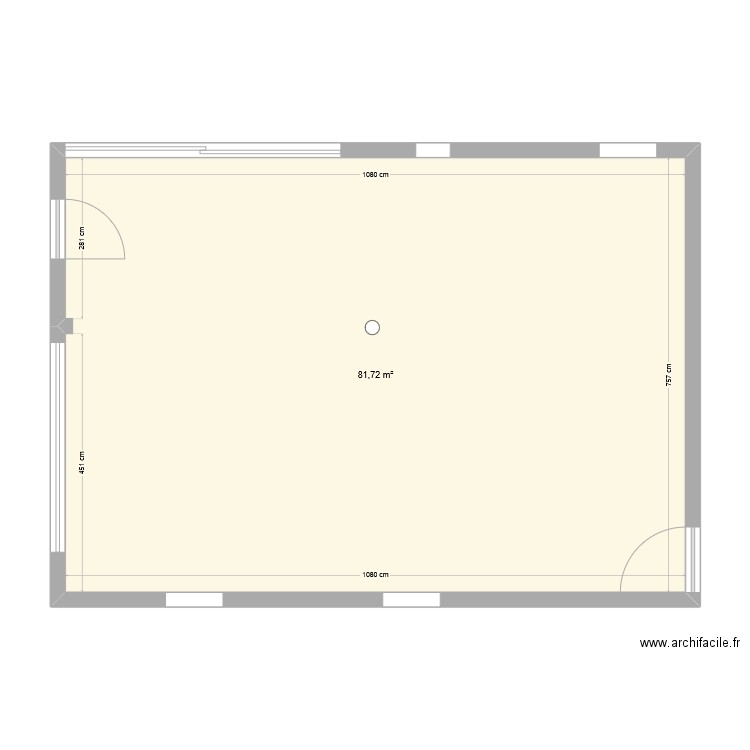 Salle de restauration. Plan de 0 pièce et 0 m2