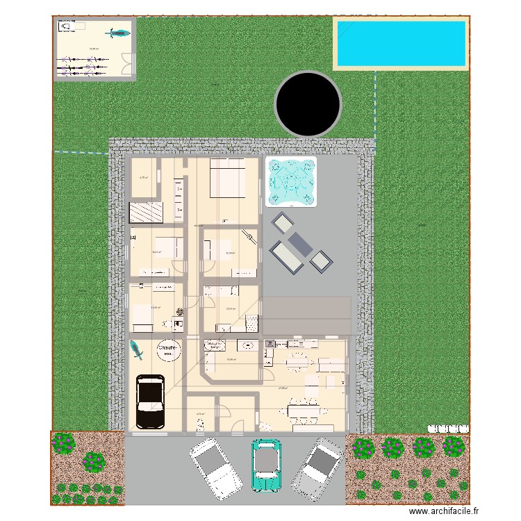 alban. Plan de 11 pièces et 227 m2