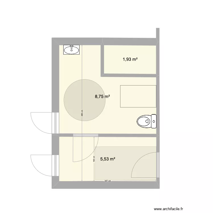 SANITAIRE2. Plan de SANITAIRE2. Plan de