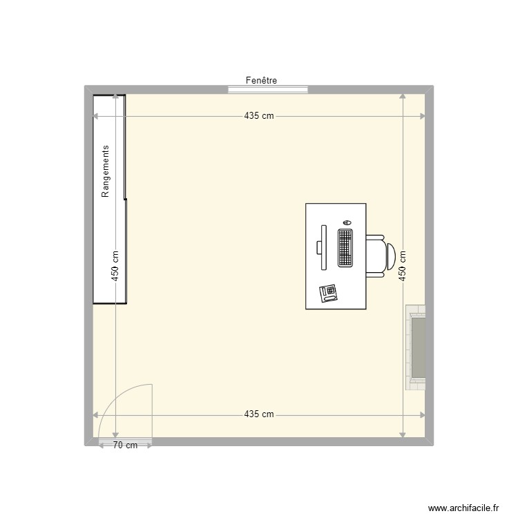 RENAULT avant travaux. Plan de 0 pièce et 0 m2