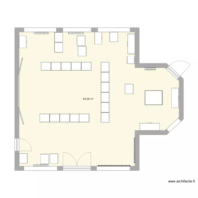 classe CPC après travaux. Plan de classe CPC après travaux. Plan de