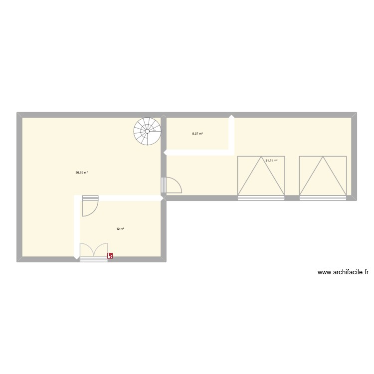 police. Plan de 0 pièce et 0 m2