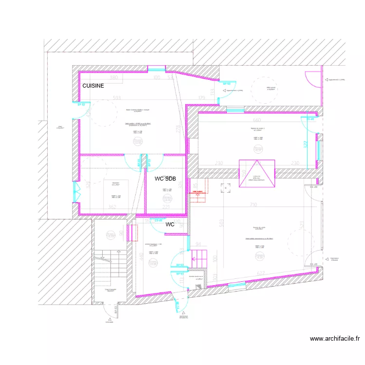 JOUVE AUREC RDC. Plan de 